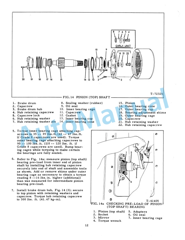 Fiatallis HD11, 11B Crawler Tractor Service Manual 70682019 4 Fiatallis HD11, 11B Crawler Tractor Service Manual 70682019-4