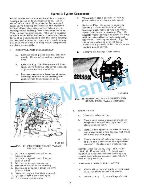 Fiatallis HD11EP, 11B Crawler Tractor Service Manual 70666686 3 Fiatallis HD11EP, 11B Crawler Tractor Service Manual 70666686-3