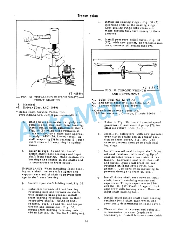 Fiatallis HD11EP, 11B Crawler Tractor Service Manual 70666686 5 Fiatallis HD11EP, 11B Crawler Tractor Service Manual 70666686-5