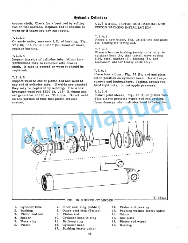 Fiatallis HD41, 41B Crawler Tractor Service Manual 70695805 5 Fiatallis HD41, 41B Crawler Tractor Service Manual 70695805 - Image 5