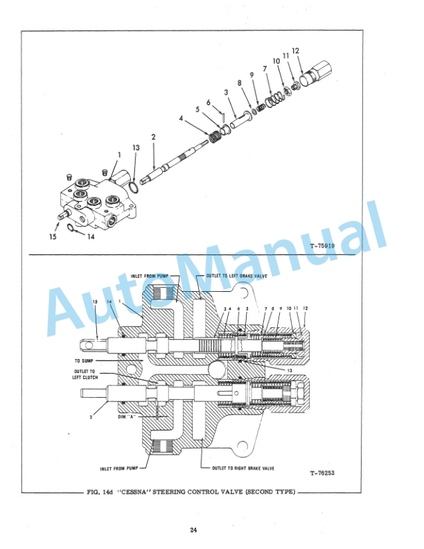 Fiatallis HD6, HD11 Crawler Tractor - 7G Crawler Loader Service Manual 70690347 4 Fiatallis HD6, HD11 Crawler Tractor - 7G Crawler Loader Service Manual 70690347 - Image 4