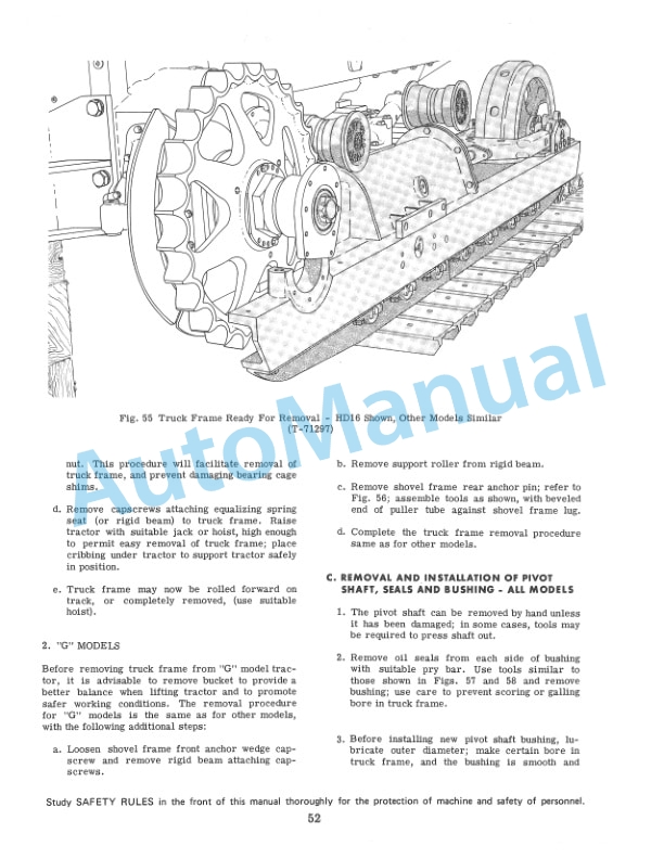 Fiatallis HD6, HD11, HD16, HD21 Crawler Tractor - 6G, 7G, 7GB, 11G, 21G Crawler Loader Service Manual 73121214 5 Fiatallis HD6, HD11, HD16, HD21 Crawler Tractor - 6G, 7G, 7GB, 11G, 21G Crawler Loader Service Manual 73121214 - Image 5