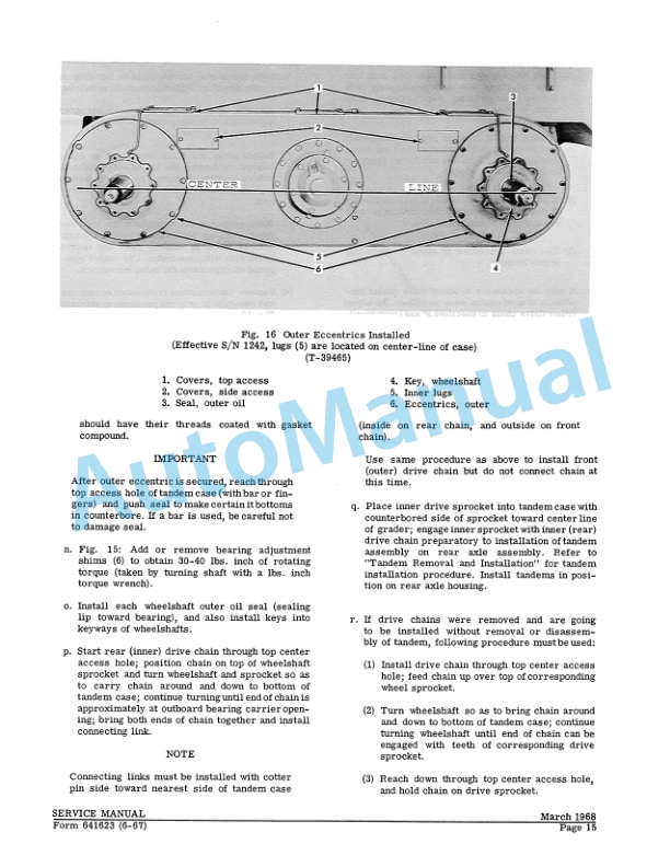 Fiatallis M100, 100B, 100C, 150C, 200C Motor Grader Service Manual 70641623 4 Fiatallis M100, 100B, 100C, 150C, 200C Motor Grader Service Manual 70641623 - Image 4