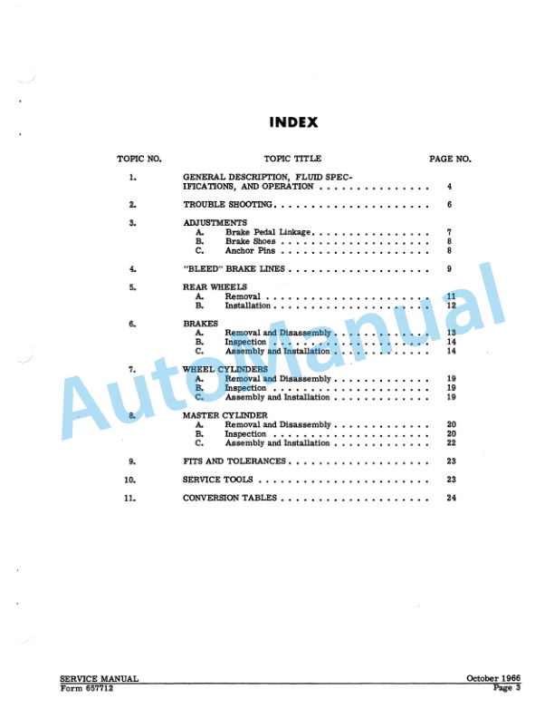 Fiatallis M100, 100B, 100C, 150C, 200C Motor Grader Service Manual 70657712 3 Fiatallis M100, 100B, 100C, 150C, 200C Motor Grader Service Manual 70657712 - Image 3