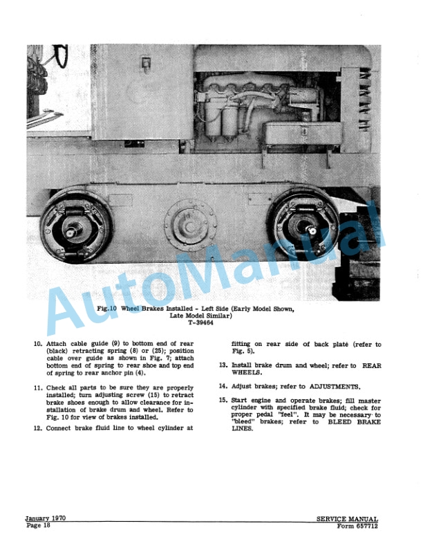 Fiatallis M100, 100B, 100C, 150C, 200C Motor Grader Service Manual 70657712 5 Fiatallis M100, 100B, 100C, 150C, 200C Motor Grader Service Manual 70657712 - Image 5