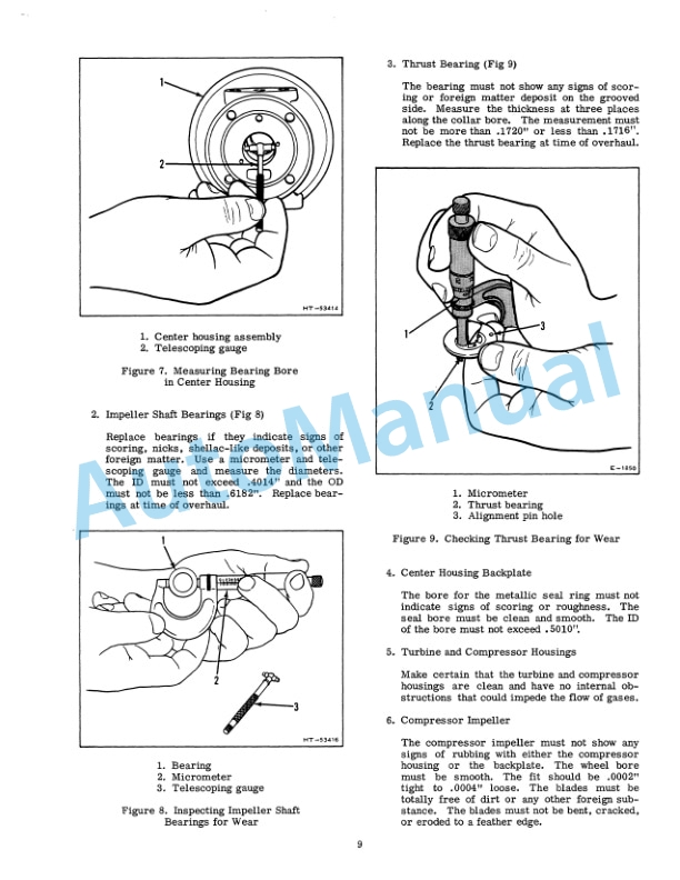 Fiatallis T04, T04B Series Turbo Charger Service Manual 70687805 5 Fiatallis T04, T04B Series Turbo Charger Service Manual 70687805-5