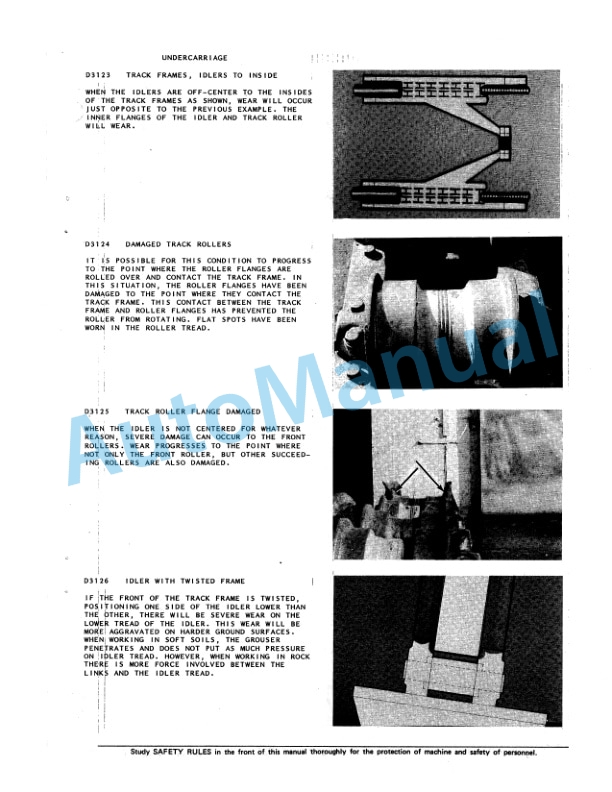 Fiatallis Undercarriage Service Manual 73136963 5 Fiatallis Undercarriage Service Manual 73136963 - Image 5