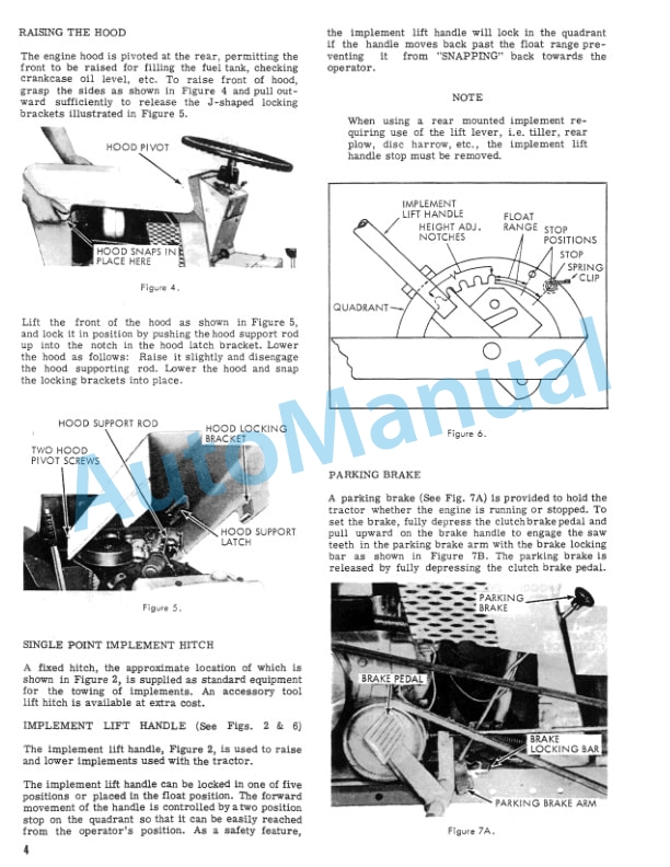 Ford New Holland 100, 120 Series Lawn and Garden Tractor Operation and Maintenance Manual 42010020-2