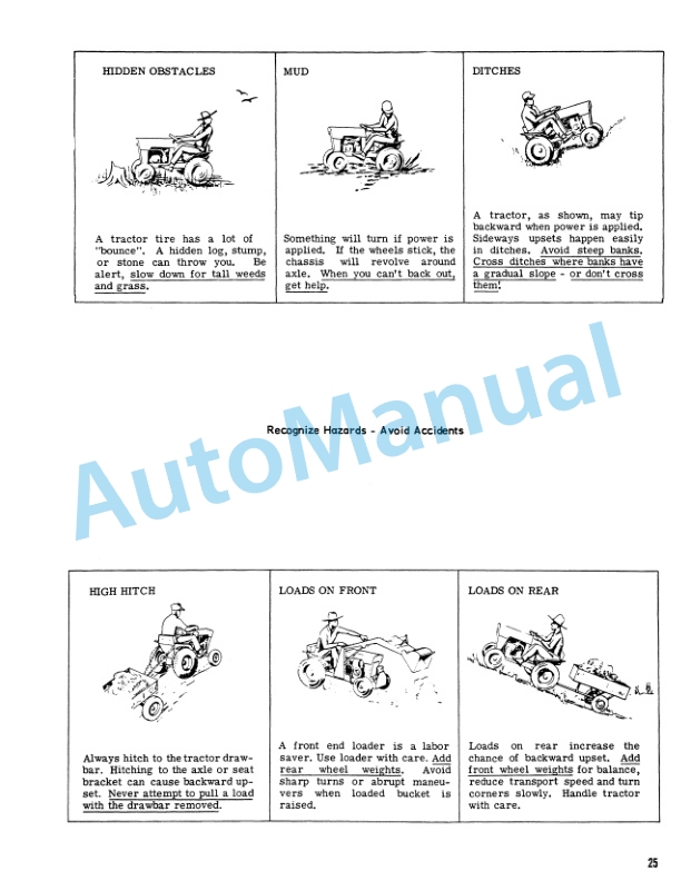 Ford New Holland 100, 120 Series Lawn and Garden Tractor Operation and Maintenance Manual 42010020-5