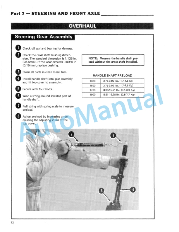 Ford New Holland 1200, 1300, 1500, 1700, 1900 Tractor Service Manual 40130040B-5
