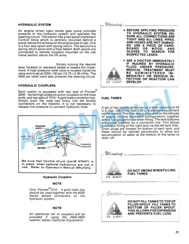 Ford New Holland 150 Tractor Operation and Maintenance Manual 42015001 3 Ford New Holland 150 Tractor Operation and Maintenance Manual 42015001 - Image 3