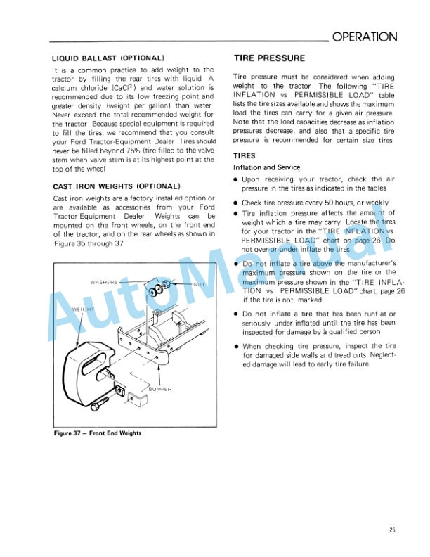 Ford New Holland 1710 Tractor Operation and Maintenance Manual 42171010-3