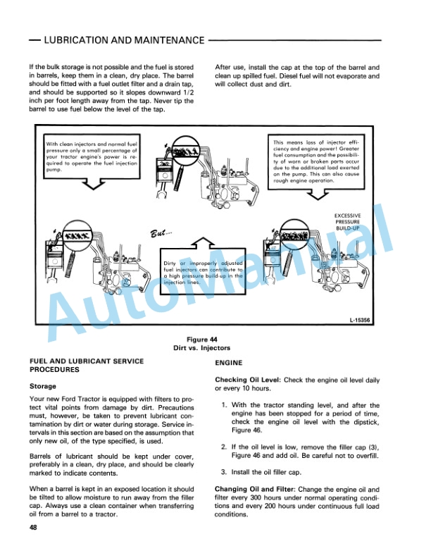 Ford New Holland 2310, 2910, 3910, 4610 Tractor Operation and Maintenance Manual 42231030 4 Ford New Holland 2310, 2910, 3910, 4610 Tractor Operation and Maintenance Manual 42231030-4