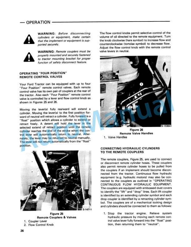 Ford New Holland 2910, 4610 LCG Low Center of Gravity Tractor Operation and Maintenance Manual 42291010 3 Ford New Holland 2910, 4610 LCG Low Center of Gravity Tractor Operation and Maintenance Manual 42291010-3