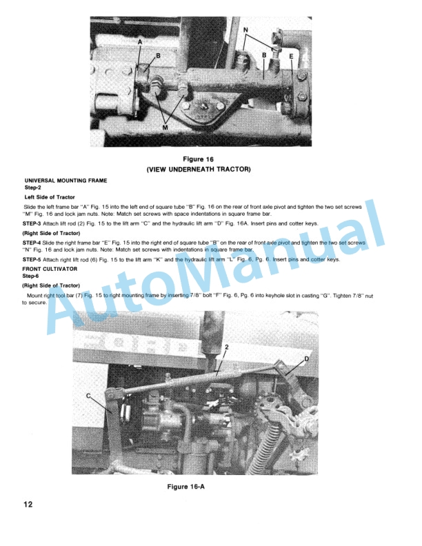 Ford New Holland 417 Series Cultivator Operation and Maintenance Manual 42041720-4