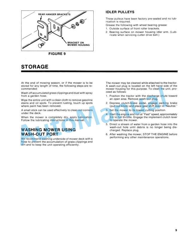 Ford New Holland 42in Rotary Mower Operation and Maintenance Manual 42004210 5 Ford New Holland 42in Rotary Mower Operation and Maintenance Manual 42004210-5