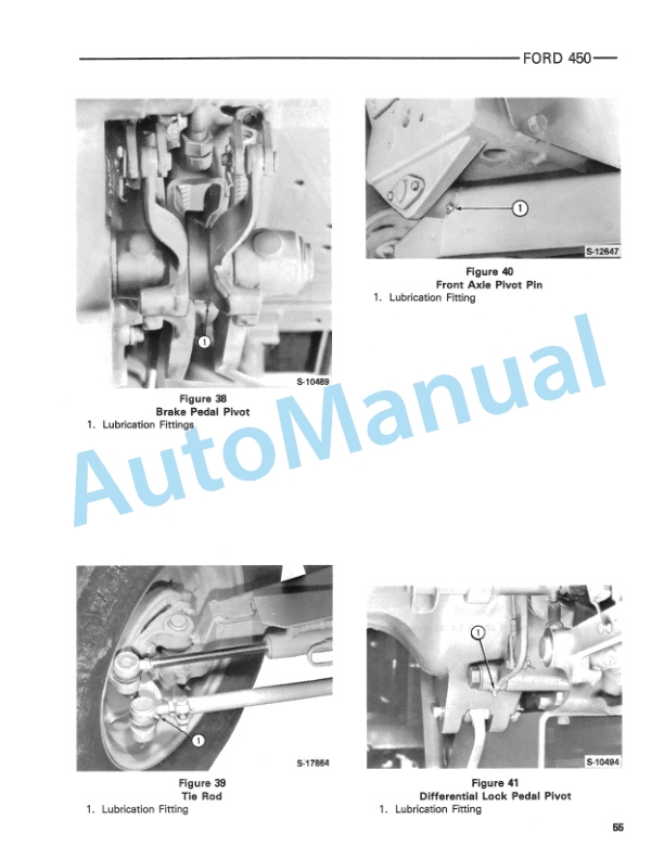 Ford New Holland 450 Tractor Loader Backhoe Operation and Maintenance Manual 42045010 4 Ford New Holland 450 Tractor Loader Backhoe Operation and Maintenance Manual 42045010-4
