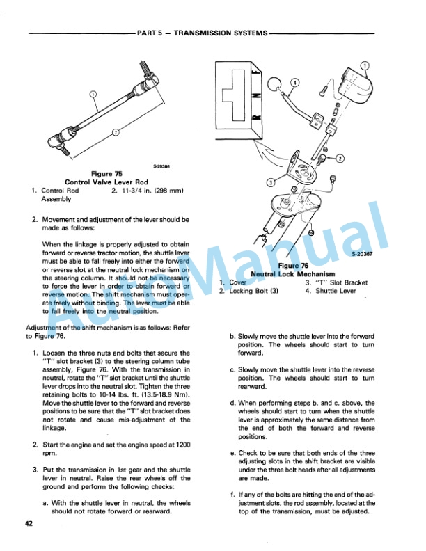 Ford New Holland 455 Tractor Loader Backhoe Repair Manual 40045510-3