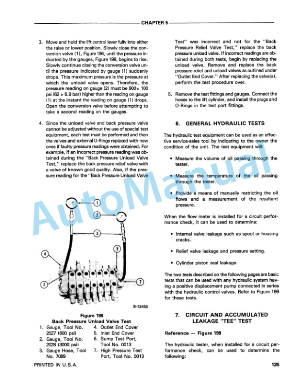 Ford New Holland 455 Tractor Loader Backhoe Repair Manual 40045510-5