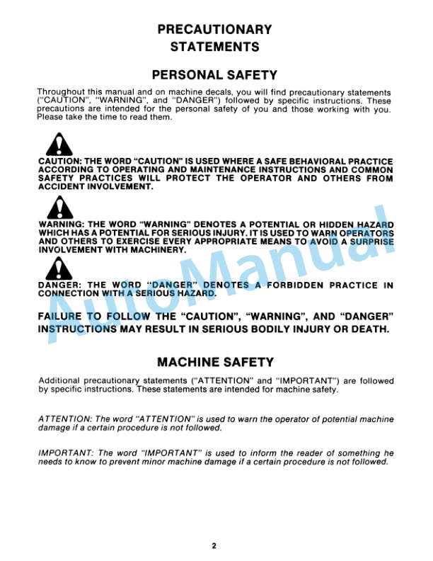 Ford New Holland 472, 477, 478, 479, 488 Haybine Mower-Conditioner Service Manual 40047253-2