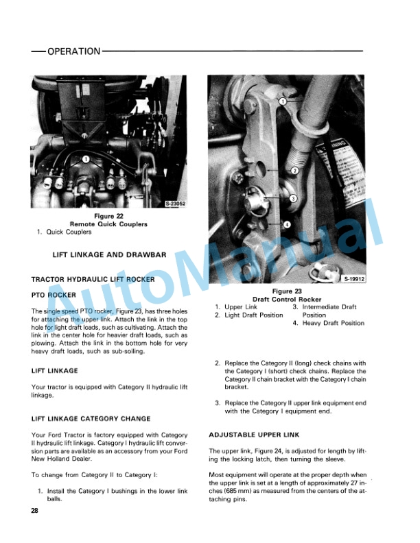 Ford New Holland 5900 Tractor Operation and Maintenance Manual 42590011 3 Ford New Holland 5900 Tractor Operation and Maintenance Manual 42590011-3
