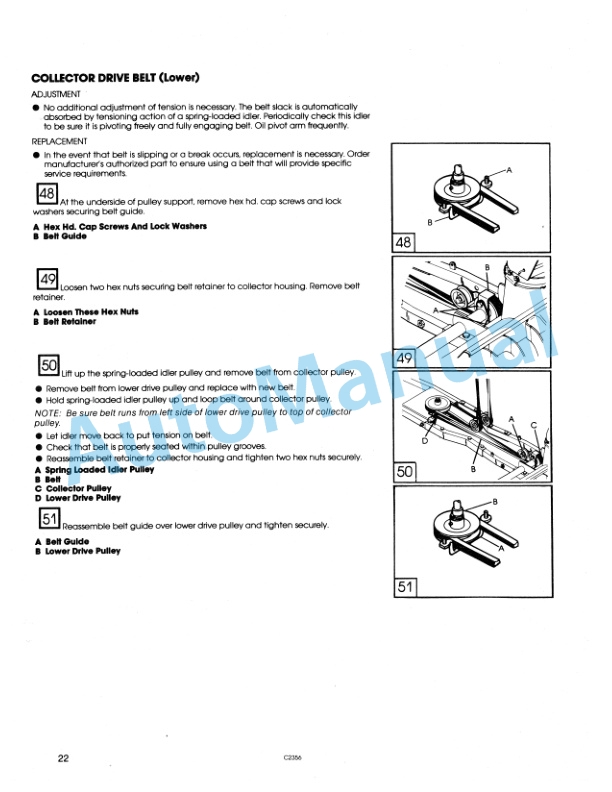 Ford New Holland 63680, 9607451 42in Snowthrower Attachment Operation and Maintenance Manual 42641062-5