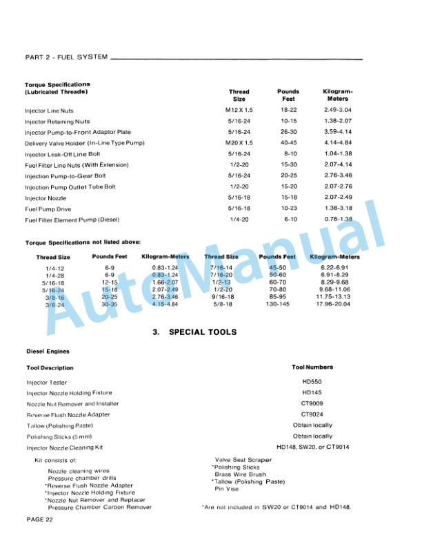 Ford New Holland 6500, 7500 Tractor Loader Backhoe Service Manual 40650020-2