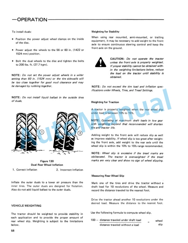 Ford New Holland 6700, 7700 Tractor Operation and Maintenance Manual 42670020 4 Ford New Holland 6700, 7700 Tractor Operation and Maintenance Manual 42670020-4