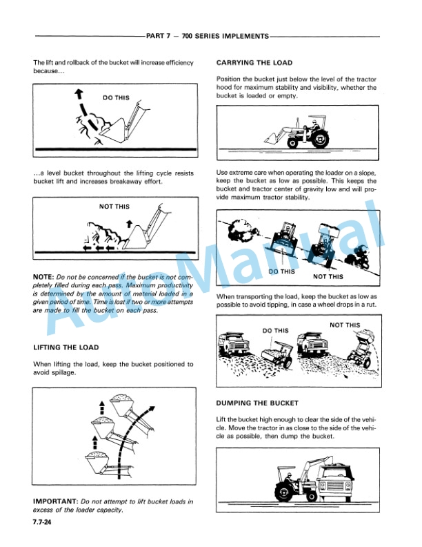 Ford New Holland 700 Series Implement Service Manual 40070090-5