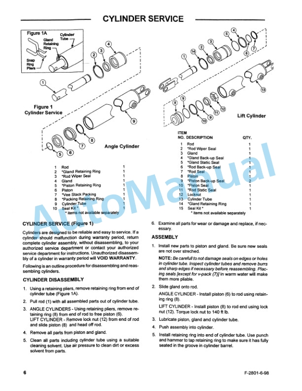 Ford New Holland 702C Series Front Blade Operation and Maintenance Manual 42070217 3 Ford New Holland 702C Series Front Blade Operation and Maintenance Manual 42070217-3