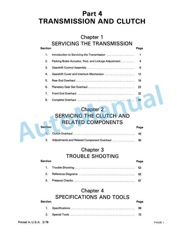 Ford New Holland 8700, 9700 Tractor Repair Manual 40870020-3