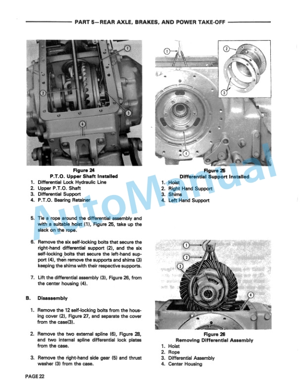 Ford New Holland 8700, 9700 Tractor Repair Manual 40870020-4
