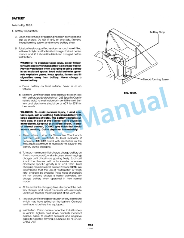 Ford New Holland 9800687 YT 16H Yard Tractor Operation and Maintenance Manual 42001616 4 Ford New Holland 9800687 YT 16H Yard Tractor Operation and Maintenance Manual 42001616 - Image 4
