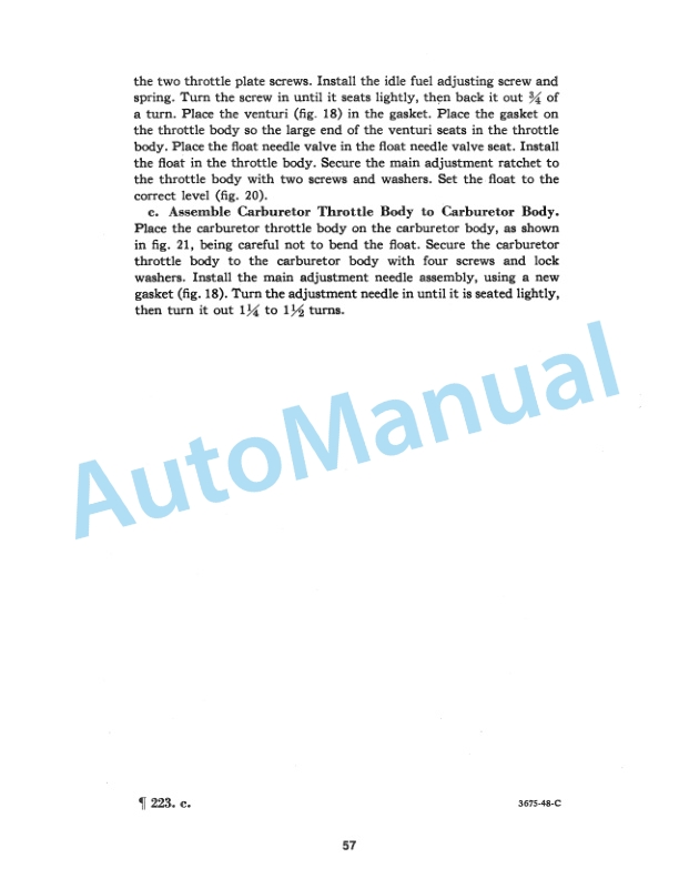 Ford New Holland 9N, 2N, 8N Tractor Service Manual 40000230-3