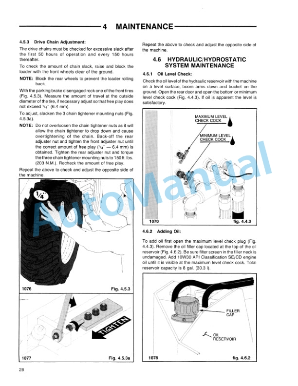 Ford New Holland CL 45 Compact Loader Operation and Maintenance Manual 42004510-4