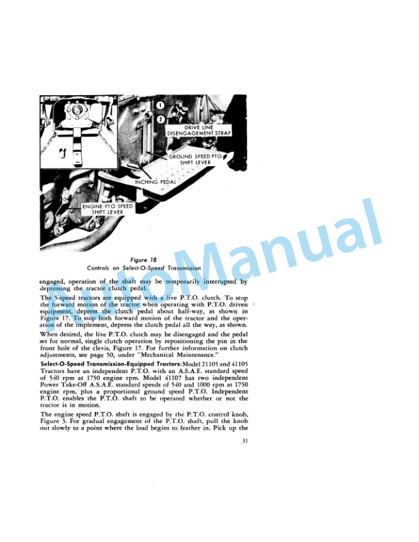 Ford New Holland Row Crop Tractor Operation and Maintenance Manual 42400020-3