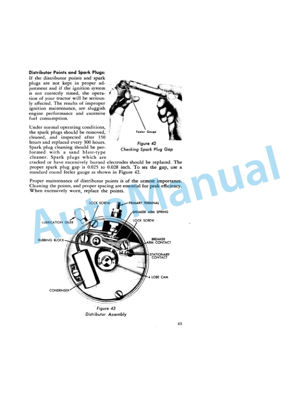 Ford New Holland Row Crop Tractor Operation and Maintenance Manual 42400020-5
