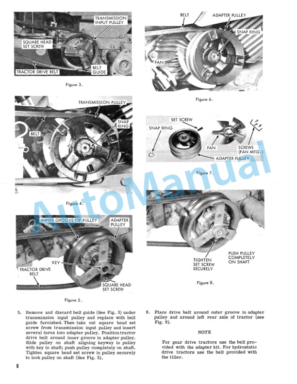 Ford New Holland Tiller-32-Inch Ford 80 and 100 Lawn and Garden Tractor Operation and Maintenance Manual 42641053-3