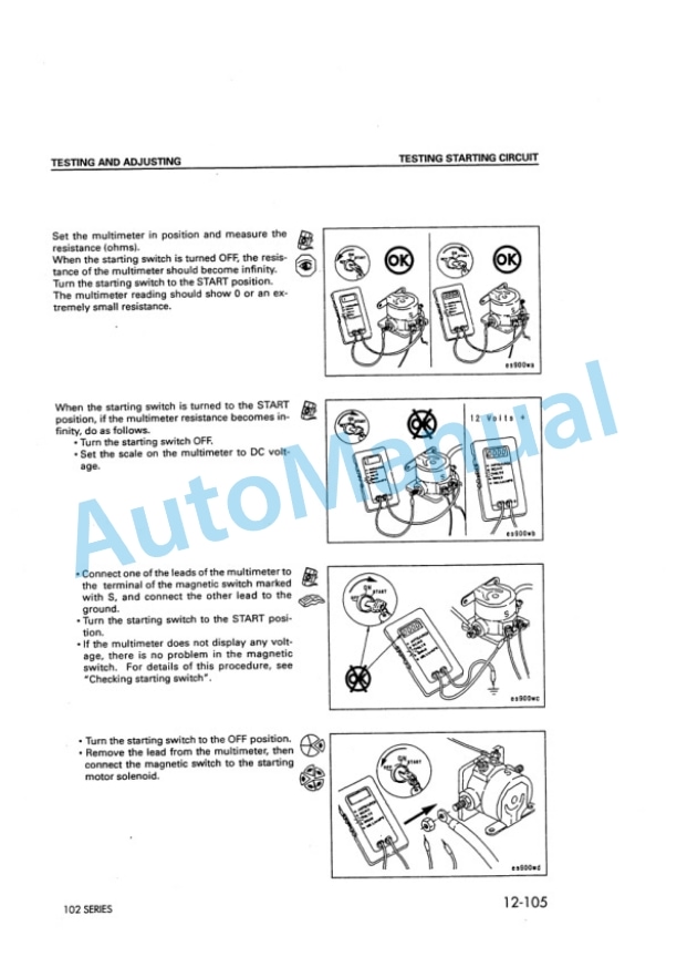 Komatsu 102 Series Diesel Engine Shop Manual 6D102E-BE1 4 Komatsu 102 Series Diesel Engine Shop Manual 6D102E-BE1-4