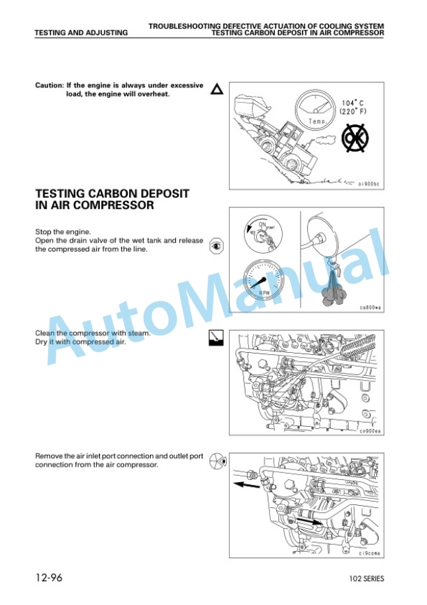 Komatsu 102 Series Diesel Engine Shop Manual 6D102E-BE4 4 Komatsu 102 Series Diesel Engine Shop Manual 6D102E-BE4-4