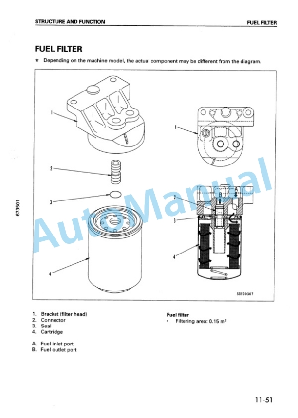 Alternative view of Komatsu 102 Series Diesel Engine Shop Manual SEBM010026