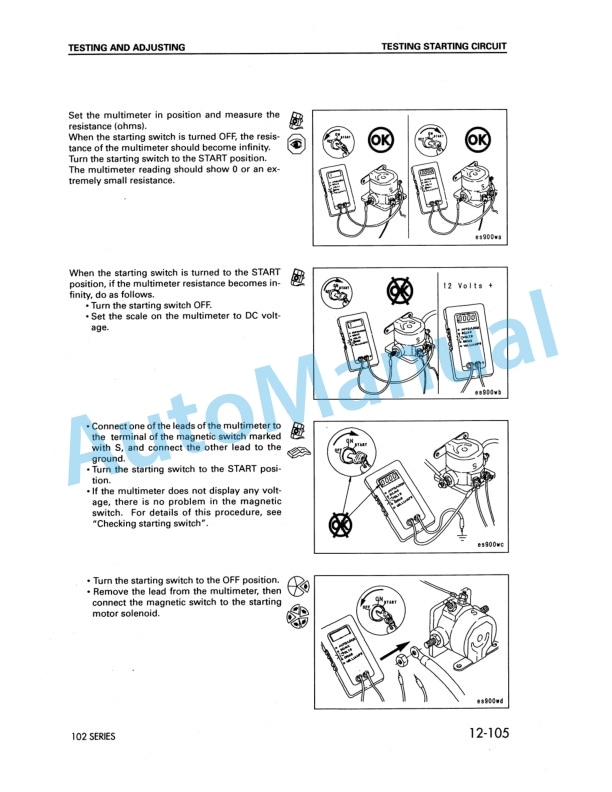 Komatsu 102 Series Diesel Engine Shop Manual SM104 4 Komatsu 102 Series Diesel Engine Shop Manual SM104-4