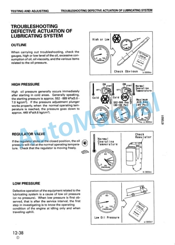 Alternative view of Komatsu 102 Series Diesel Engine Shop Manual YEBM200101