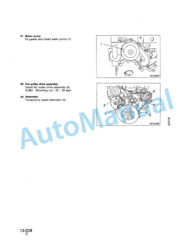 Komatsu 108 Series Diesel Engine Shop Manual SEBE62210103 5 Komatsu 108 Series Diesel Engine Shop Manual SEBE62210103 - Image 5