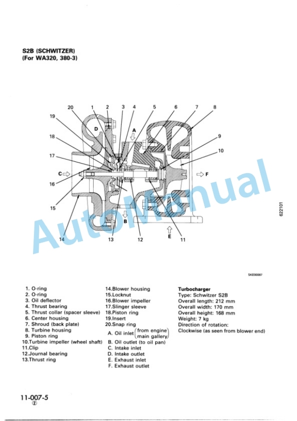 Alternative view of Komatsu 108 Series Diesel Engine Shop Manual SEBE62210104
