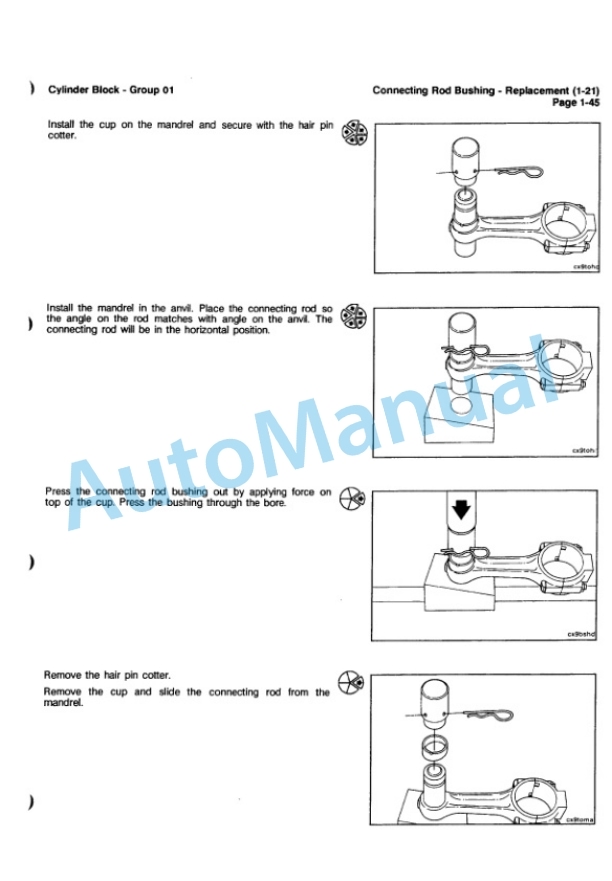 Alternative view of Komatsu 114 Series Diesel Engine Shop Manual SEBM020400