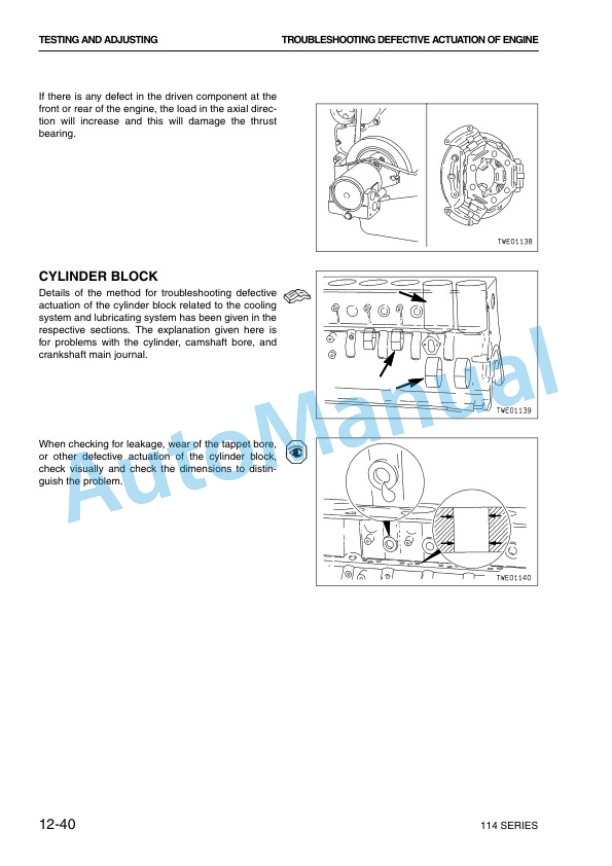 Komatsu 114 Series Diesel Engine Shop Manual SEBM024606 3 Komatsu 114 Series Diesel Engine Shop Manual SEBM024606 - Image 3