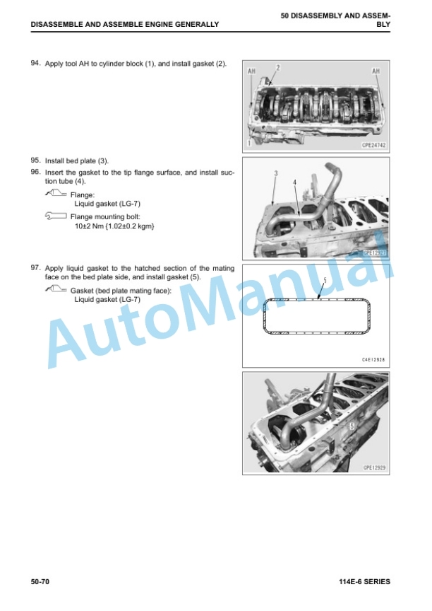 Komatsu 114E-6 Series Engine Shop Manual SEN06506-08 5 Komatsu 114E-6 Series Engine Shop Manual SEN06506-08 - Image 5