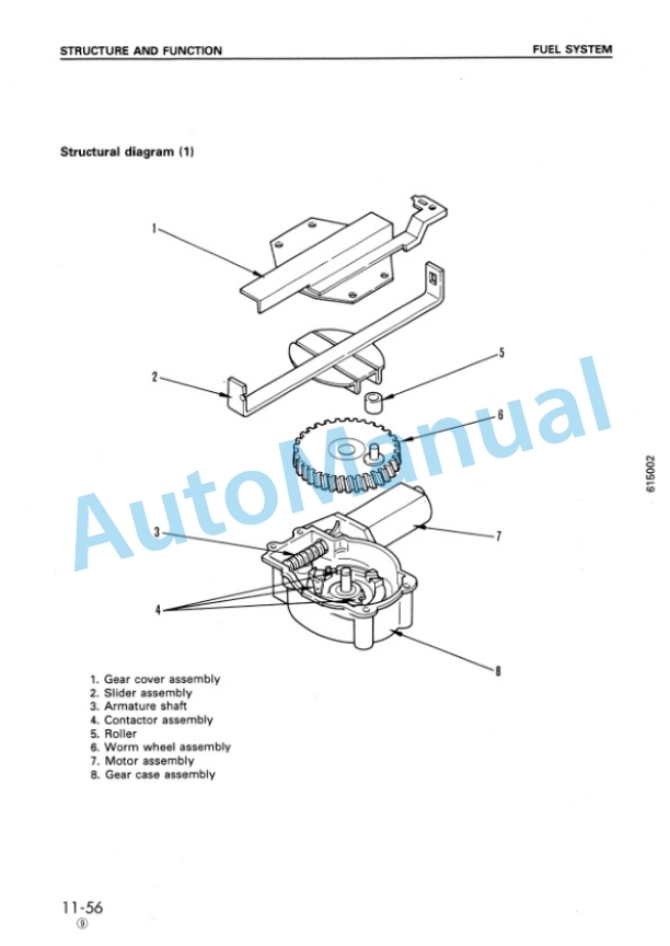 Komatsu 125-2 Series Diesel Engine Shop Manual SEBM006410 3 Komatsu 125-2 Series Diesel Engine Shop Manual SEBM006410 - Image 3