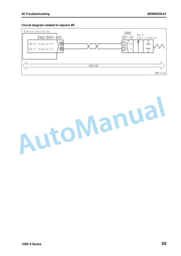 Komatsu 125E-5 Series Engine Shop Manual YEEM200600 4 Komatsu 125E-5 Series Engine Shop Manual YEEM200600 - Image 4